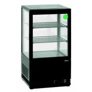 Mini-vitrine réfrigérée 58l , pour chr, traiteurs, boulangeries, pâtisseries et chocolateries - sw professionnelle bartscher