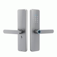 Serrure Connectée Argentée Smart WiFi Empreinte Sécurisée Multi-Accès YONIS - 3615617047316 Serrure Connectée Argentée Smart WiFi Empreinte Sécurisée Multi-Accès YONIS - 3615617047316