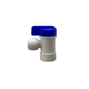 Vanne 1/4&quot; pour réservoir d'osmoseur