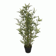 WellHome - Plante artificielle de bambou en pot 90cm - vert WH14682