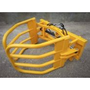 1910 - Pince à balles rondes Zagroda - Deux vérins à double effet - Deux bras mobiles, ouverture max 2.1m_1