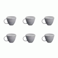 Bjorn Mug STONE 25cl - 6 pièces - Gris lune - gris 3701488305393 Bjorn Mug STONE 25cl - 6 pièces - Gris lune - gris 3701488305393