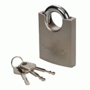 Cadenas en Acier à Anse Protégée 60 mm – Sécurisé et Durable – Protection Optimale pour Vos Biens - Silverline - gris 5060012965402 Cadenas en Acier à Anse Protégée 60 mm – Sécurisé et Durable – Protection Optimale pour Vos Biens - Silverline - gris 5060012965402