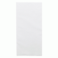 García de Pou Garcia de Pou 600 Unités - Serviettes P. 1/8 Slim Plus 'Like Linen' 70 G/M2 39X50 Cm Blanc Spunlace - blanc papier 274.39