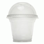 Gobelet Plastique - Transparent - 250 mL - Couvercle Dôme - par 1000 - transparent plastique 3760394095507 Gobelet Plastique - Transparent - 250 mL - Couvercle Dôme - par 1000 - transparent plastique 3760394095507