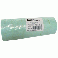 Lot de 6 rouleaux de 1000 étiquettes jaune fluo pour pince, format 26x16 mm - 3270241009200