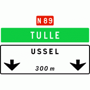 Panneau directionnel Da41b - Sortie non numérotée - WP Signalisation - Gamme Innov Panneau directionnel Da41b - Sortie non numérotée - WP Signalisation - Gamme Innov