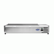 Présentoir à ingrédients inox 7 GN1/3 L1605mm ATOSA
