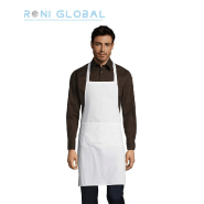 Tablier long avec poche en coton/polyester - GRAMERCY SOL'S - Ref: sol-01744_0