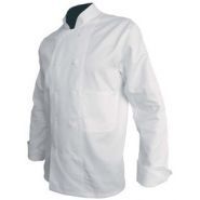 16ab110 - veste de cuisine - p.B.V - couleur : blanc