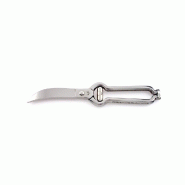 Ciseaux à volaille - Poulet 25,2 cm en acier inoxydable forgé. Lame dentelée. Fabriqués au Portugal. - 5603680930442