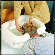 Confort de la personne - cuvette pour shampooing - l70 x l60 x h15 cm.