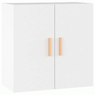 Helloshop26 - Armoire murale design scandinave espace de rangement 60 x 30 x 60 cm en bois d'ingénierie blanc 02_0048049 - blanc Bois massif 30002350