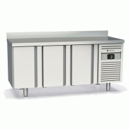 Meuble avec évier 700 adossé positif - 3 portes pleines - PMRGF-200