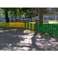 Pap010 - clôtures en bois - tiptiptap - h.1 m