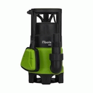 Pompe d'évacuation Eau chargée 400W Débit 8000L/h - câble 10m ITOOLS - noir 3760120106248 Pompe d'évacuation Eau chargée 400W Débit 8000L/h - câble 10m ITOOLS - noir 3760120106248