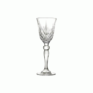 Rcr - boite de 6 verres liqueur melodia 5cl - transparent verre melodia-256040
