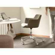 Fauteuil polyvalent à roulettes Cuore - Pivotant, réglable en hauteur, accoudoirs structurels Fauteuil polyvalent à roulettes Cuore - Pivotant, réglable en hauteur, accoudoirs structurels