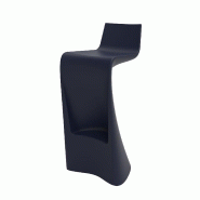 Tabouret de bar design WING - bleu