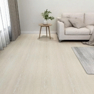 Vidaxl planches de plancher autoadhésives 20 pcs pvc 1,86 m² beige 330151