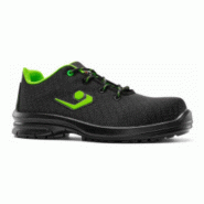 Base - Chaussures de sécurité basses en tissu technique noir et vert HALLEY S3L http://carbonn.Fr/img/co/382.Jpg Taille 39 - 39 matière synthétiqu