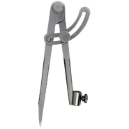 Compas à charnière porte-crayon 1/4 cercle en acier - 200 mm - Référence 190045_0