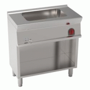 EURAST - Bain marie électrique gn 1/1 sur support ouvert - 800x450x900 mm - 1300 W 230/1V - 30811617 - inox 30811617 EURAST - Bain marie électrique gn 1/1 sur support ouvert - 800x450x900 mm - 1300 W 230/1V - 30811617 - inox 30811617