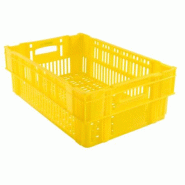 GASTROLAND Caisse liaison froide GILAC HACCP 37 L - Jaune - jaune 3701666010439
