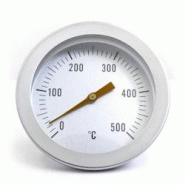 Giemme Spoleto – Thermomètre bimétallique pour four 0-500 °C en acier - gris inox g244 Giemme Spoleto – Thermomètre bimétallique pour four 0-500 °C en acier - gris inox g244