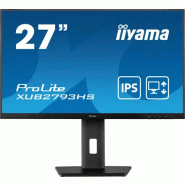 Iiyama ProLite XUB2793HS-B7 écran plat de PC 68,6 cm (27") 1920 x 1080 pixels Full HD LED Noir