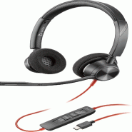 Poly Blackwire 3320 - Casque filaire - 0197498429090