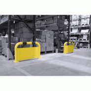 Arceau de protection avec plaque anti-encastrement Ø 76mm - 350 / 750