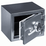 Coffre-fort anti feu 23,4 L à serrure électronique et lecteur d'empreinte 400 x 360 x 310 mm Torros KLB400 Coffre-fort anti feu 23,4 L à serrure électronique et lecteur d'empreinte 400 x 360 x 310 mm Torros KLB400
