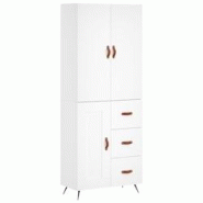 Helloshop26 - Buffet bahut commode armoire meuble de rangement organisateur cuisine salle de séjour salon haut 69,5 x 34 x 180 cm 02_0032702 - 300021 Helloshop26 - Buffet bahut commode armoire meuble de rangement organisateur cuisine salle de séjour salon haut 69,5 x 34 x 180 cm 02_0032702 - 300021