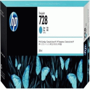HP 728 Cyan Cartouche d'encre ORIGINALE - F9K17A - F9K17A