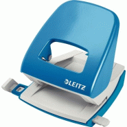 LEITZ Perforateur 2 trous NeXXt 5008, capacité 30 feuilles, coloris bleu clair - bleu 50080030