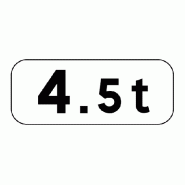 Panonceau de catégorie - M4f (ex)