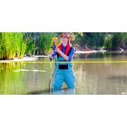 Perche de mesure de débit DOPPLER de précision sans étalonnage - SonTek FlowTracker 2