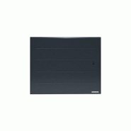 Radiateur Chaleur douce Ovation 3 horizontal gris ardoise 1000W - Thermor - 480304_0