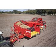 Arracheuse se 260 2 rangs - grimme france - capacité du trémie 6000 kg