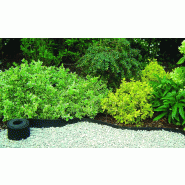 Bordure de gazon en caoutchouc souple - 20 cm de hauteur, rouleau de 15 m - fabriquée en caoutchouc recyclé_0