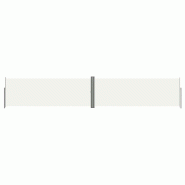 Helloshop26 - Auvent latéral rétractable 180 x 1000 cm crème 02_0007168 - aluminium 3000382782720