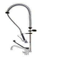 KBS Gastrotechnik KBS Douchette pour lave-vaisselle avec robinet pivotant et pomme de douche avec commande au coude - 20921033