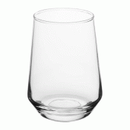 Lot de 12 gobelets 410 ml en verre, ATLANTA Lot de 12 gobelets 410 ml en verre, ATLANTA