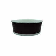 Nvase ECOLOMIQUE - 50 Pcs - Saladier en carton marron "Buckaty" - 600 ml, Ø14,2 cm, Hauteur: 5,7 cm - marron en carton NVS210PC500N
