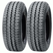 Pneus pour remorque 195/50R13C haute vitesse, homologués pour la circulation routière, 900 kg, Wanda WR068 – lot de 2