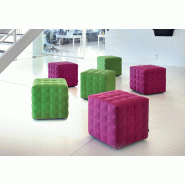 Pouf acoustique cubique BuzziCube Pouf acoustique cubique BuzziCube