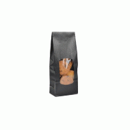 Sac kraft SOS fenêtre noir 10+5,5x28,5cm - par 100