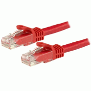 StarTech Cble réseau Cat6 Gigabit UTP sans crochet de 1 m_0