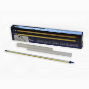 Thermomètre verre-tige jaune liq. Couleur, -10/250 - Ref.: KJB014 Thermomètre verre-tige jaune liq. Couleur, -10/250 - Ref.: KJB014